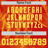 Custom Red Fumes Graffiti Pattern Authentic Baseball Jersey