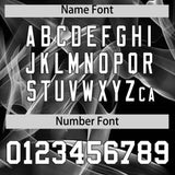 Custom Black Fumes Graffiti Pattern Authentic Baseball Jersey