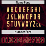 Custom Black Fumes Graffiti Pattern Authentic Baseball Jersey