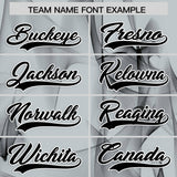 Custom Silver Fumes Graffiti Pattern Authentic Baseball Jersey