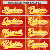 Custom Red Fumes Graffiti Pattern Authentic Baseball Jersey