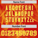 Custom Red Fumes Graffiti Pattern Authentic Baseball Jersey