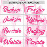 Custom White Fumes Graffiti Pattern Authentic Baseball Jersey