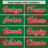 Custom Kelly Green Fumes Graffiti Pattern Authentic Baseball Jersey