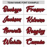 Custom White Green Baroque Style Personalized Baseball Jersey