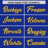 Custom Royal Red Baroque Style Personalized Baseball Jersey