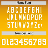 Custom Burgundy Yellow Gradient Fashion Authentic Baseball Jersey