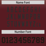 Custom Cream Burgundy Gradient Fashion Authentic Baseball Jersey