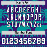 Custom Purple Aqua Graffiti Pattern Personalized Bossinia Style Authentic Baseball Jersey