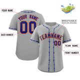 Custom Thorns Ribbed Classic Style Baseball Jersey Personalized Team Name Number Logo Team Shirt