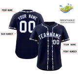 Custom Thorns Ribbed Classic Style Baseball Jersey Personalized Team Name Number Logo Team Shirt