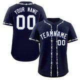 Custom Thorns Ribbed Classic Style Baseball Jersey Personalized Team Name Number Logo Team Shirt
