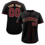 Custom Thorns Ribbed Classic Style Baseball Jersey Personalized Team Name Number Logo Hip Hop Jersey 