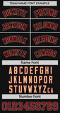 Custom Thorns Ribbed Classic Style Baseball Jersey Personalized Team Name Number Logo Hip Hop Jersey 