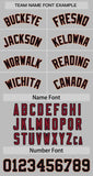 Custom Thorns Ribbed Classic Style Baseball Jersey Personalized Team Name Number Logo T-shirt