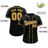 Custom Thorns Ribbed Classic Style Personalzied Team Name Number Logo Baseball Jersey Button Down Shirt
