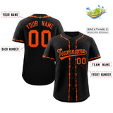 Custom Thorns Ribbed Classic Style Personalzied Team Name Number Logo Baseball Jersey Team Shirt
