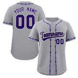 Custom Thorns Ribbed Classic Style Personalzied Team Name Number Logo Baseball Jersey Hip Hop Sportswear