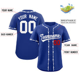 Custom Thorns Ribbed Classic Style Personalzied Team Name Number Logo Baseball Jersey Hip Hop T-shirt