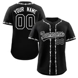 Custom Thorns Ribbed Classic Style Personalzied Team Name Number Logo Baseball Game Training Shirt