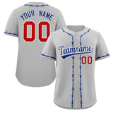 Custom Thorns Ribbed Classic Style Personalzied Team Name Number Logo Baseball Game Training Shirt