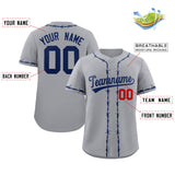Custom Thorns Ribbed Classic Style Personalzied Team Name Number Logo Baseball Game Training Shirt