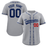 Custom Thorns Ribbed Classic Style Personalzied Team Name Number Logo Baseball Game Training Shirt