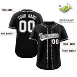 Custom Thorns Ribbed Classic Style Personalzied Team Name Number Logo Baseball Game Training Shirt