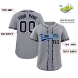 Custom Thorns Ribbed Classic Style Personalzied Team Name Number Logo Baseball Game Training Shirt