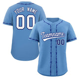 Custom Thorns Ribbed Classic Style Personalzied Team Name Number Logo Baseball Training Shirt