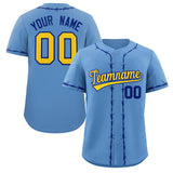 Custom Thorns Ribbed Classic Style Personalzied Team Name Number Logo Baseball Training Shirt