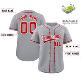 Custom Thorns Ribbed Classic Style Personalzied Team Name Number Logo Baseball Unisex Shirt