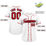 Custom Thorns Ribbed Classic Style Add Team Name Number Logo Baseball Jersey Button Down Shirt