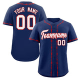Custom Thorns Ribbed Classic Style Add Team Name Number Logo Baseball Jersey Button Down Shirt
