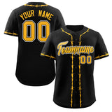 Custom Thorns Ribbed Classic Style Add Team Name Number Logo Baseball Jersey Button Down Shirt