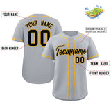 Custom Thorns Ribbed Classic Style Add Team Name Number Logo Baseball Jersey Button Down Shirt
