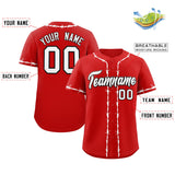 Custom Thorns Ribbed Classic Style Add Team Name Number Logo Baseball Jersey Team Shirt