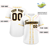 Custom Thorns Ribbed Classic Style Add Team Name Number Logo Baseball Jersey Team Shirt