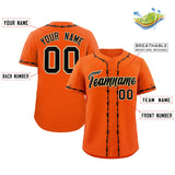 Custom Thorns Ribbed Classic Style Add Team Name Number Logo Baseball Jersey Team Shirt