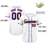 Custom Thorns Ribbed Classic Style Add Team Name Number Logo Baseball Jersey Hip Hop Sportswear