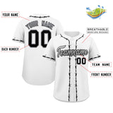 Custom Thorns Ribbed Classic Style Add Team Name Number Logo Baseball Jersey Hip Hop Sportswear