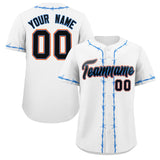 Custom Thorns Ribbed Classic Style Add Team Name Number Logo Baseball Jersey Hip Hop Sportswear