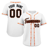 Custom Thorns Ribbed Classic Style Add Team Name Number Logo Baseball Jersey Hip Hop Sportswear