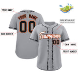 Custom Thorns Ribbed Classic Style Add Team Name Number Logo Baseball Jersey Hip Hop Sportswear