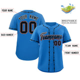 Custom Thorns Ribbed Classic Style Add Team Name Number Logo Baseball Jersey Hip Hop Sportswear