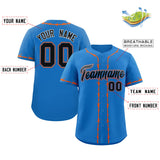 Custom Thorns Ribbed Classic Style Add Team Name Number Logo Baseball Jersey Hip Hop Jersey
