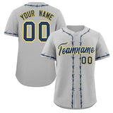 Custom Thorns Ribbed Classic Style Add Team Name Number Logo Baseball Jersey Hip Hop Jersey