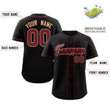 Custom Thorns Ribbed Classic Style Add Team Name Number Logo Baseball Jersey Hip Hop Jersey