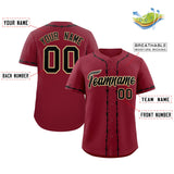 Custom Thorns Ribbed Classic Style Add Team Name Number Logo Baseball Jersey Hip Hop Jersey