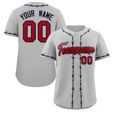 Custom Thorns Ribbed Classic Style Add Team Name Number Logo Baseball Game Training Shirt